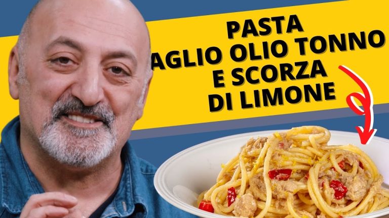 Spaghetti zesty: scopri la ricetta irresistibile con aglio, olio, peperoncino, pangrattato e limone!