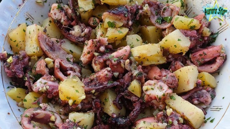 L&#8217;irresistibile ricetta: insalata di polpo surgelato e patate, un mix delizioso!