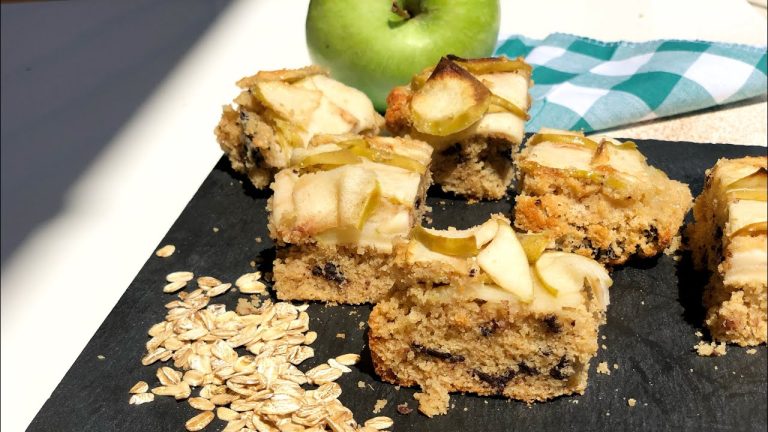 La salute in una fetta: torta di mele con farina di avena e miele