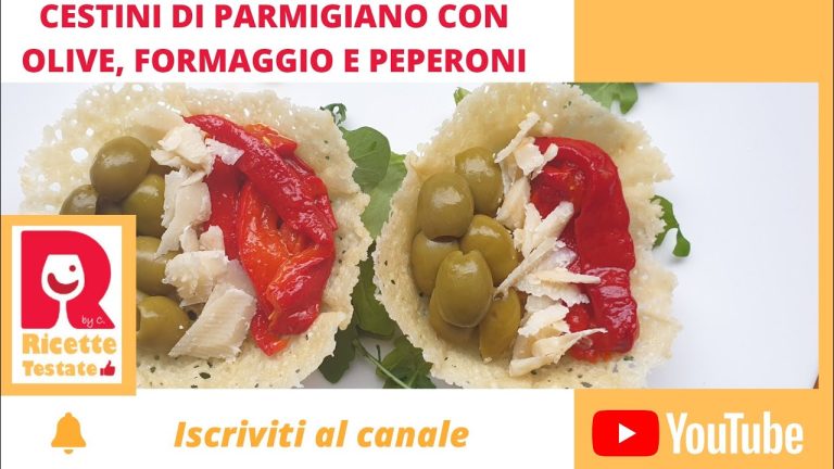 i segreti dei cestini di parmigiano: la ricetta di Benedetta Rossi
