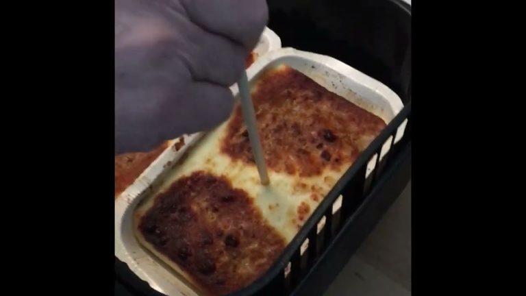 Le lasagne surgelate rivoluzionarie: scopri il segreto della friggitrice ad aria