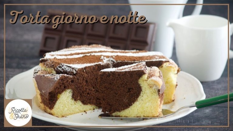 La magica torta giorno e notte con cioccolato fondente: un tripudio di sapori in 70 caratteri!