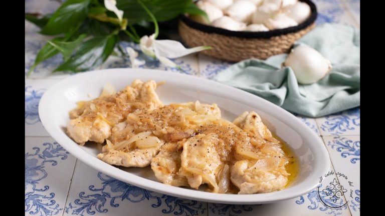 Petto di pollo e cipolle bianche: una combinazione irresistibile!
